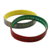 Coated Color Silicone Wristbands for Sports