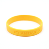 Skyee wholesale Debossed silicone wristband custom rubber bracelets China supplier