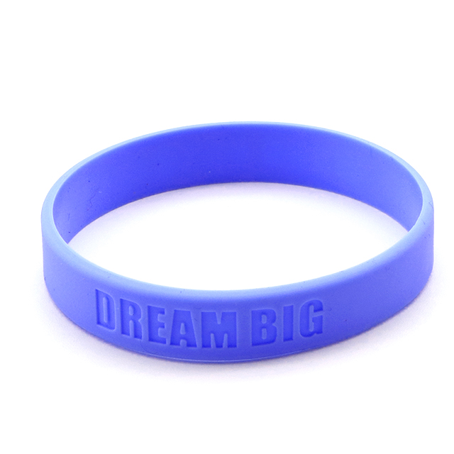 Skyee The most popular custom rubber wristbands Silicone Wristband Debossed for events