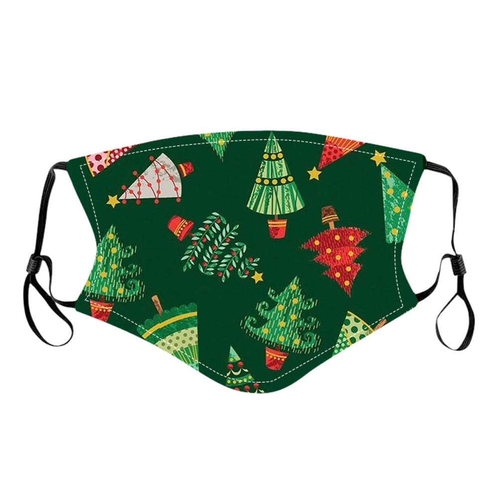 Wholesale kids adults printed christmas face protect mask for sale