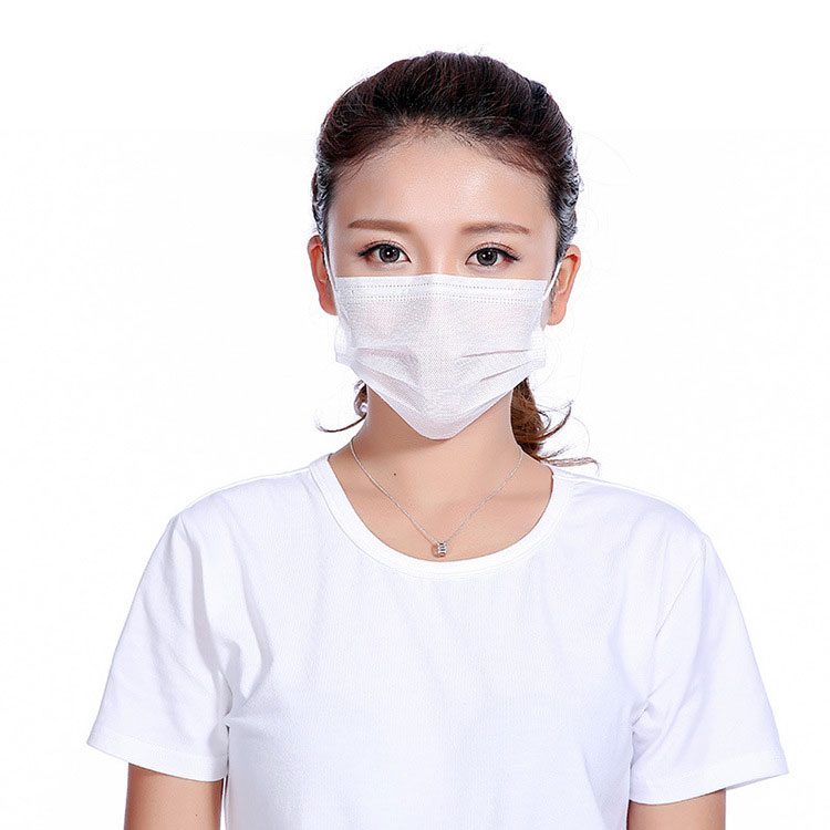 50 PCS melt blown cloth dustproof face masks with Independent packaging for civil