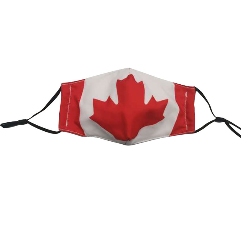 Fashionable reusable custom winter cloth sport flag face mask